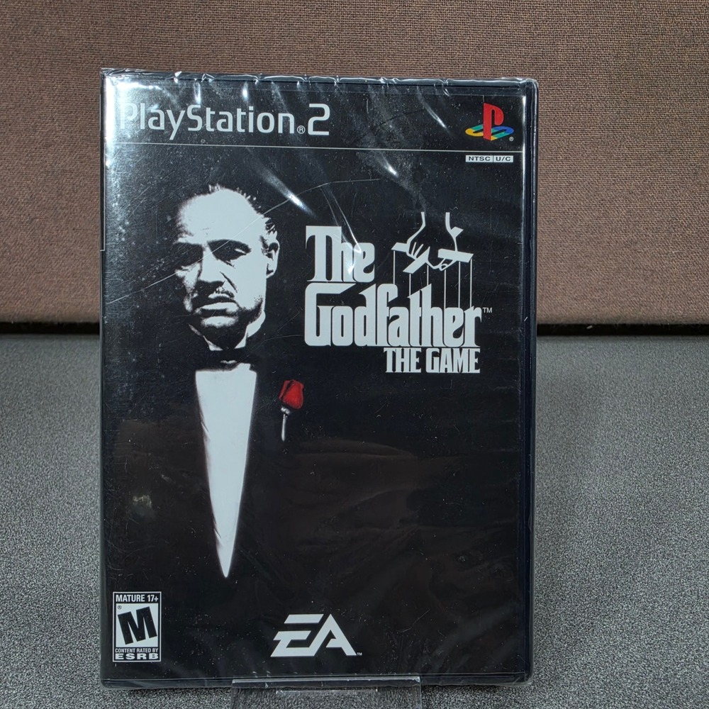 Brand NEW EA The Godfather The Game PS2 Sealed Authentic with Watermark‎